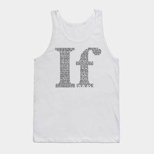 If - Rudyard Kipling | Black Tank Top